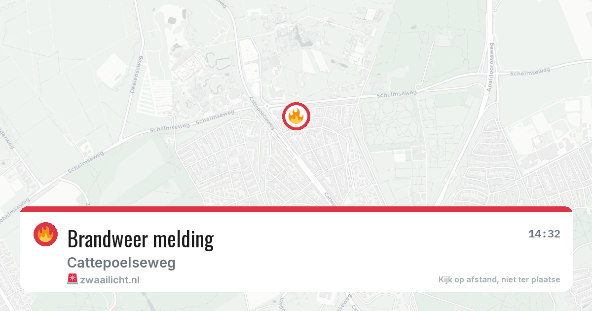 Brandweer melding — 21 apr 2026