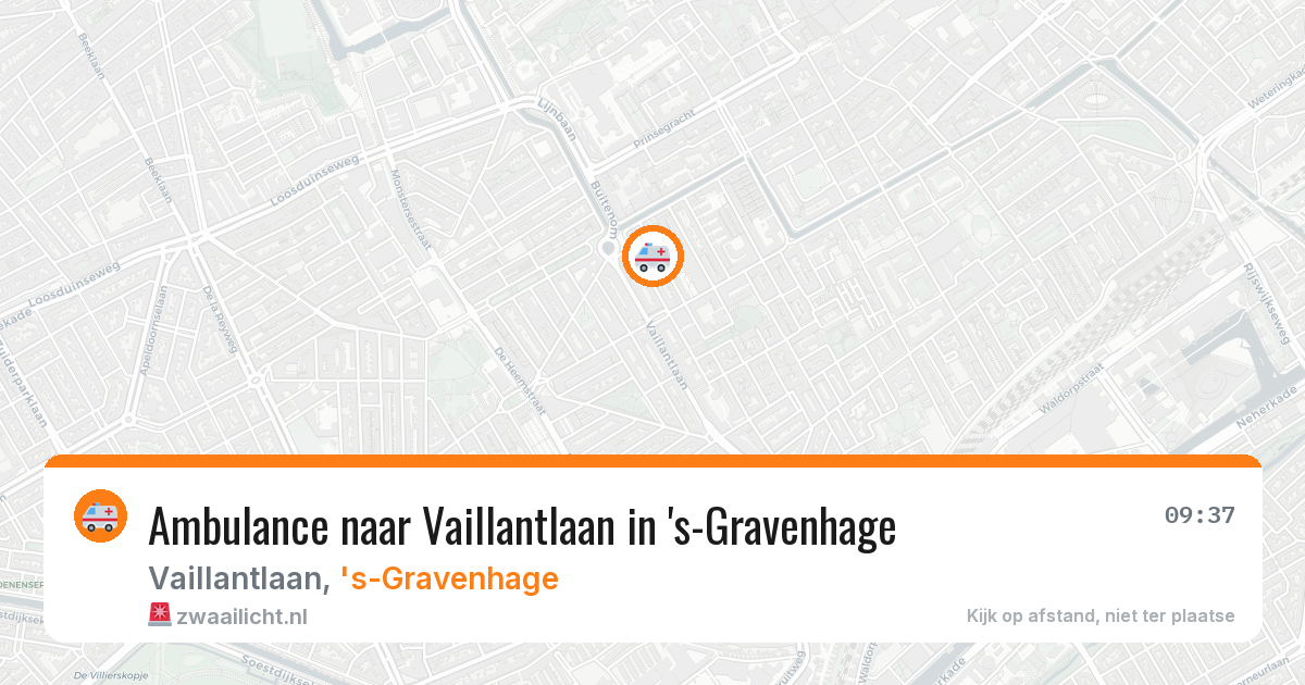 Ambulance naar Vaillantlaan in 's-Gravenhage — 5 feb 2026