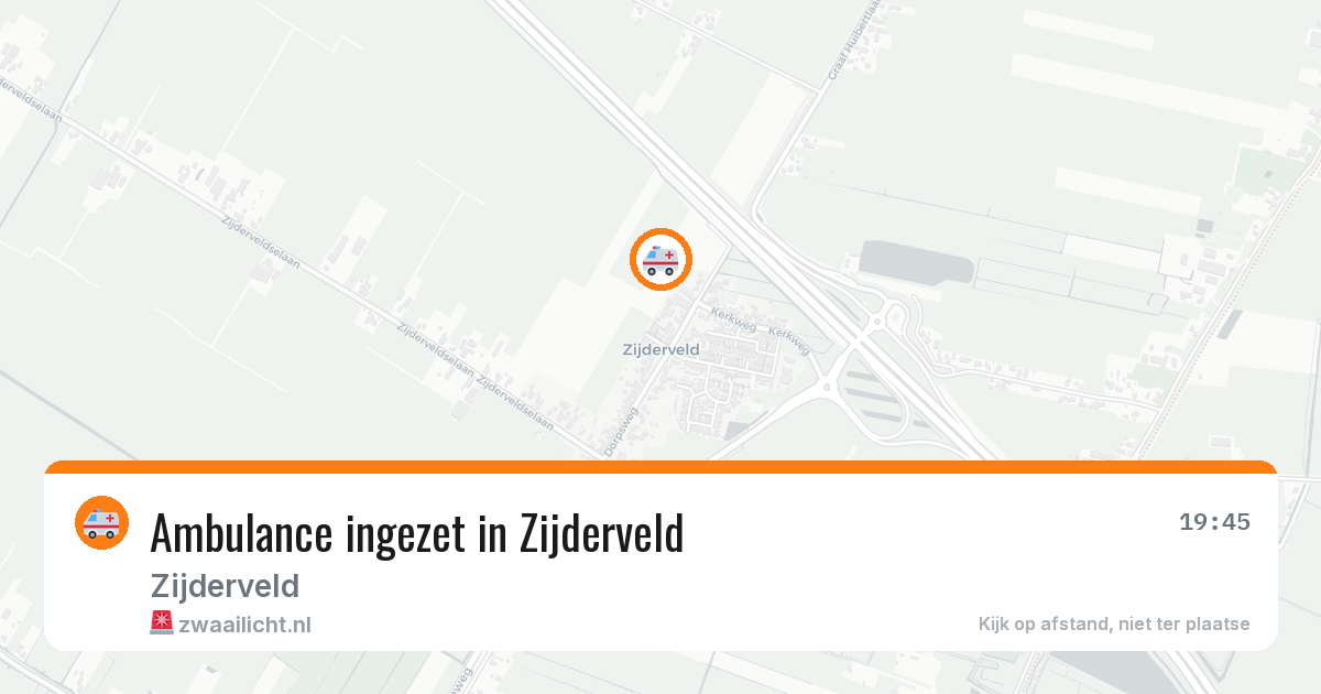 Ambulance ingezet in Zijderveld — 2 jun 2026
