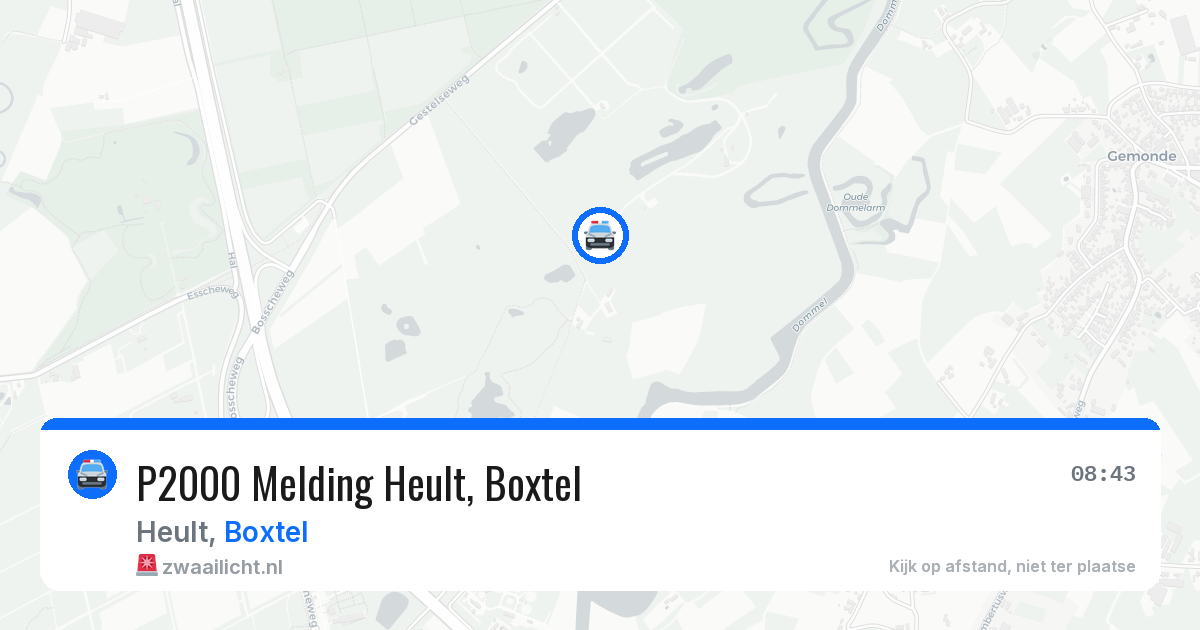 P2000 Melding Heult, Boxtel — 25 jun 2026