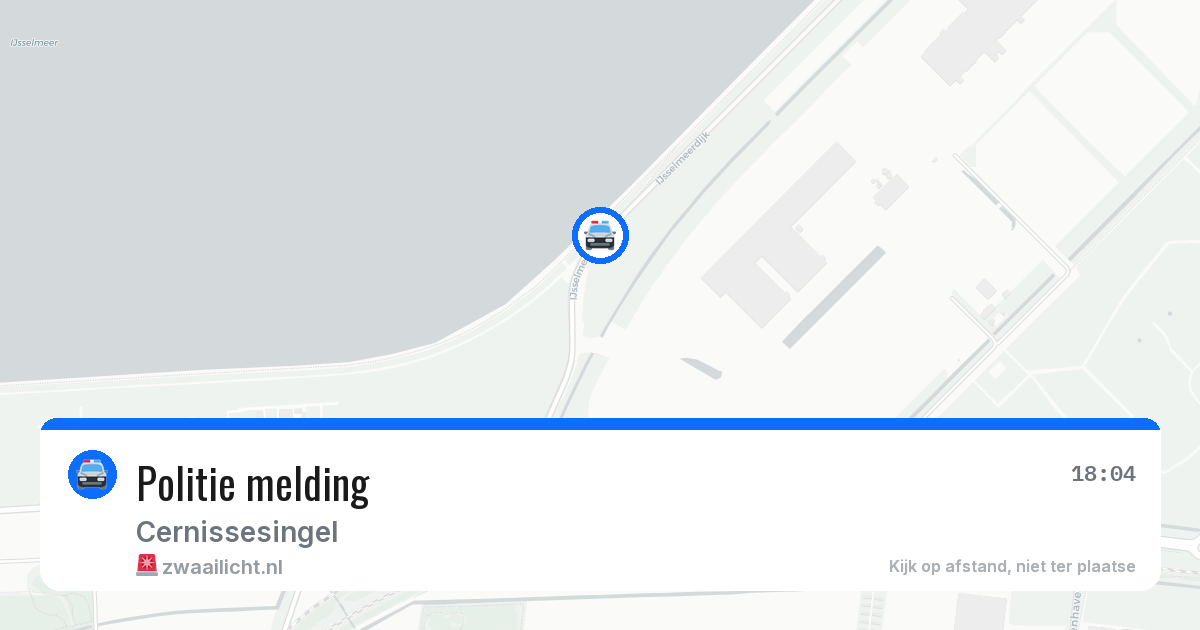 Politie melding — 6 jul 2026