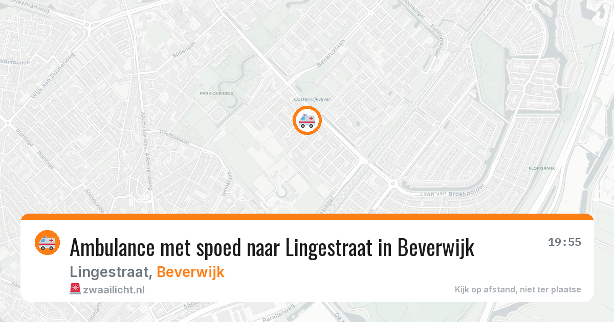 Ambulance met spoed naar Lingestraat in Beverwijk — 7 feb 2026