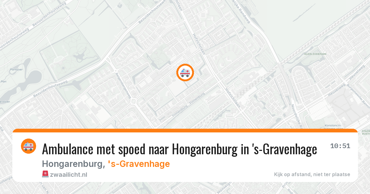 Ambulance met spoed naar Hongarenburg in 's-Gravenhage — 22 jun 2026
