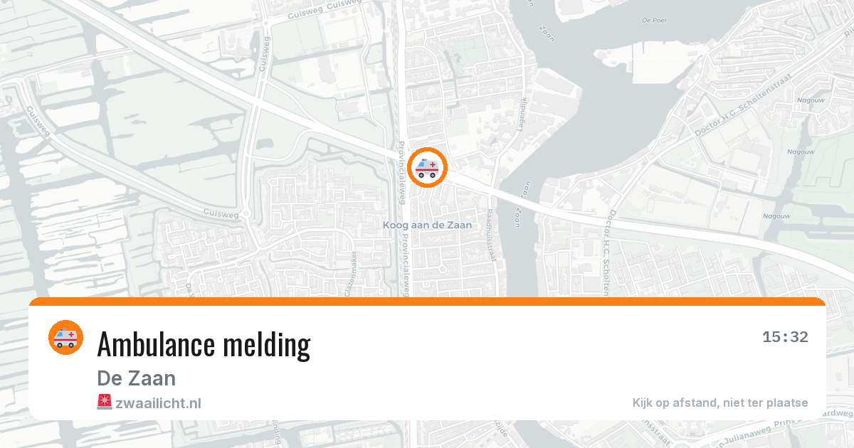 Ambulance melding — 27 jun 2026