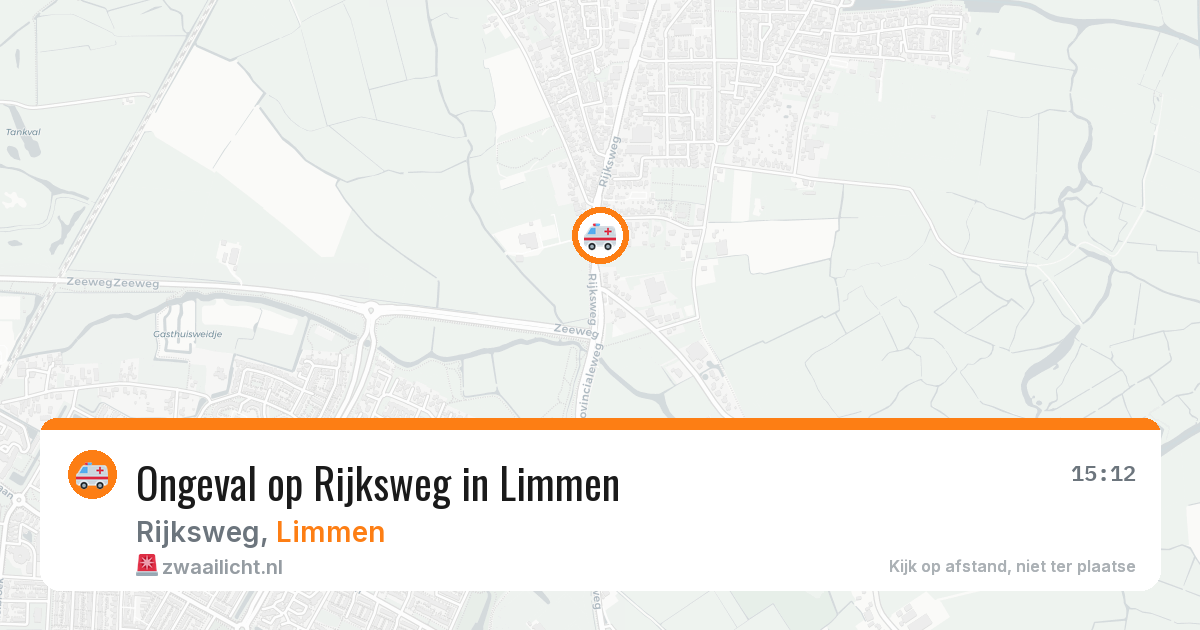Ongeval op Rijksweg in Limmen — 21 jan 2026