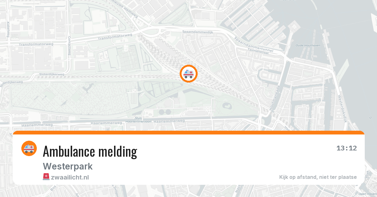 Ambulance melding — 22 mei 2026