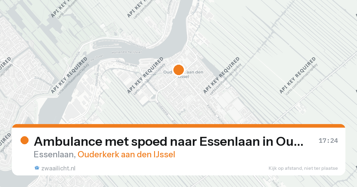Ambulance met spoed naar Essenlaan in Ouderkerk aan den IJssel — 25 aug 2026