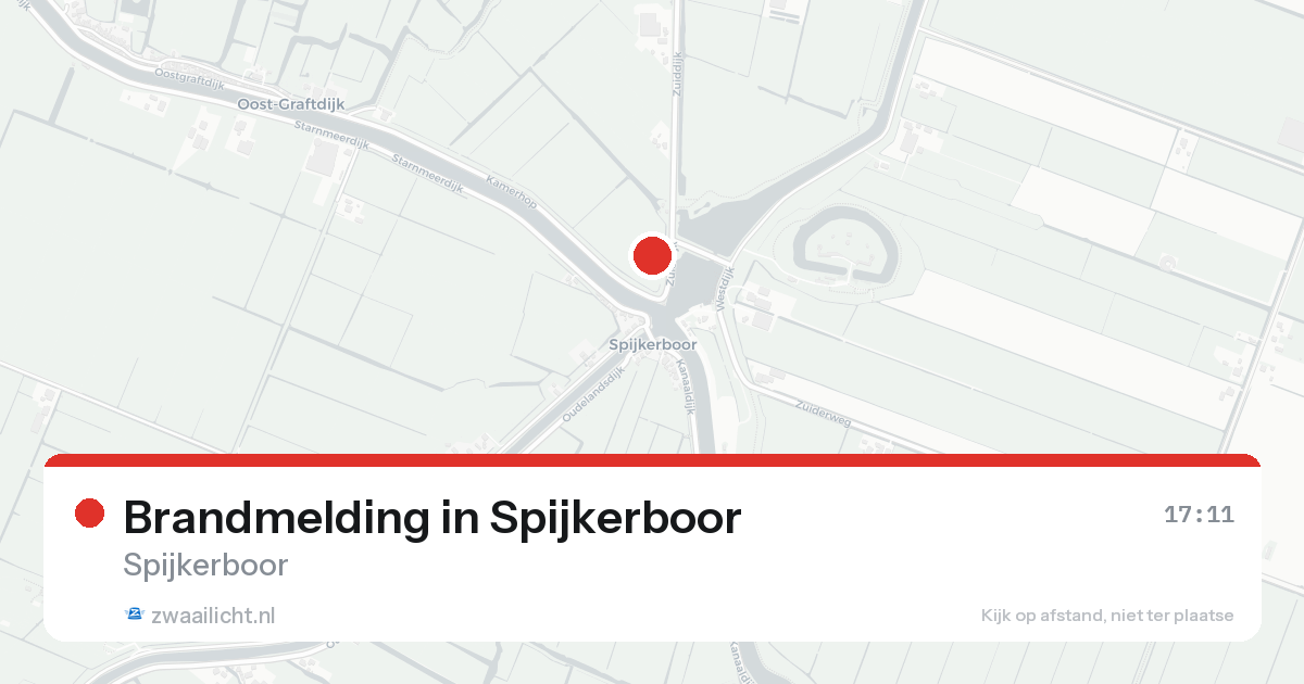 Brandmelding in Spijkerboor — 2 aug 2026