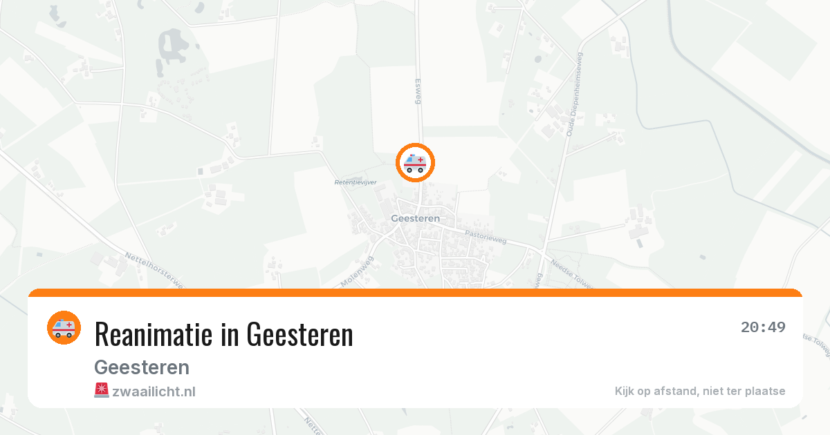 Reanimatie in Geesteren — 28 jun 2026