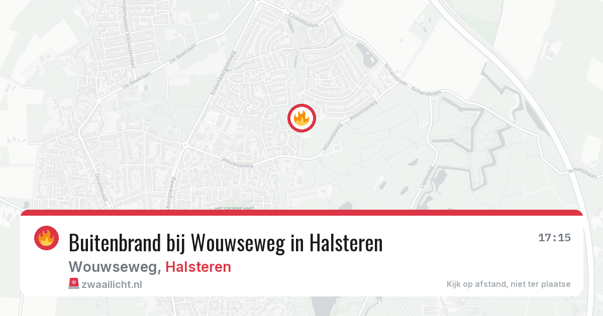 Buitenbrand bij Wouwseweg in Halsteren — 4 aug 2026