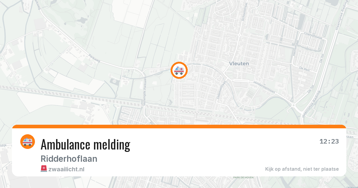 Ambulance melding — 8 jun 2026
