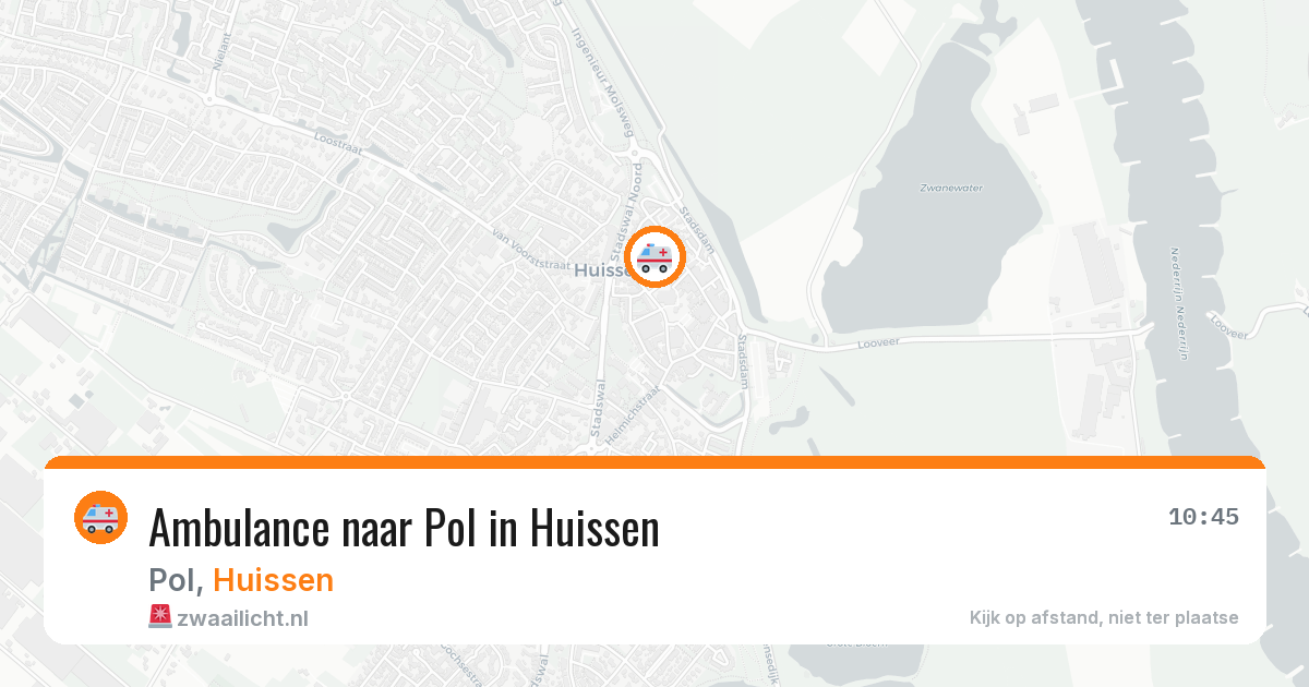 Ambulance naar Pol in Huissen — 3 jun 2026