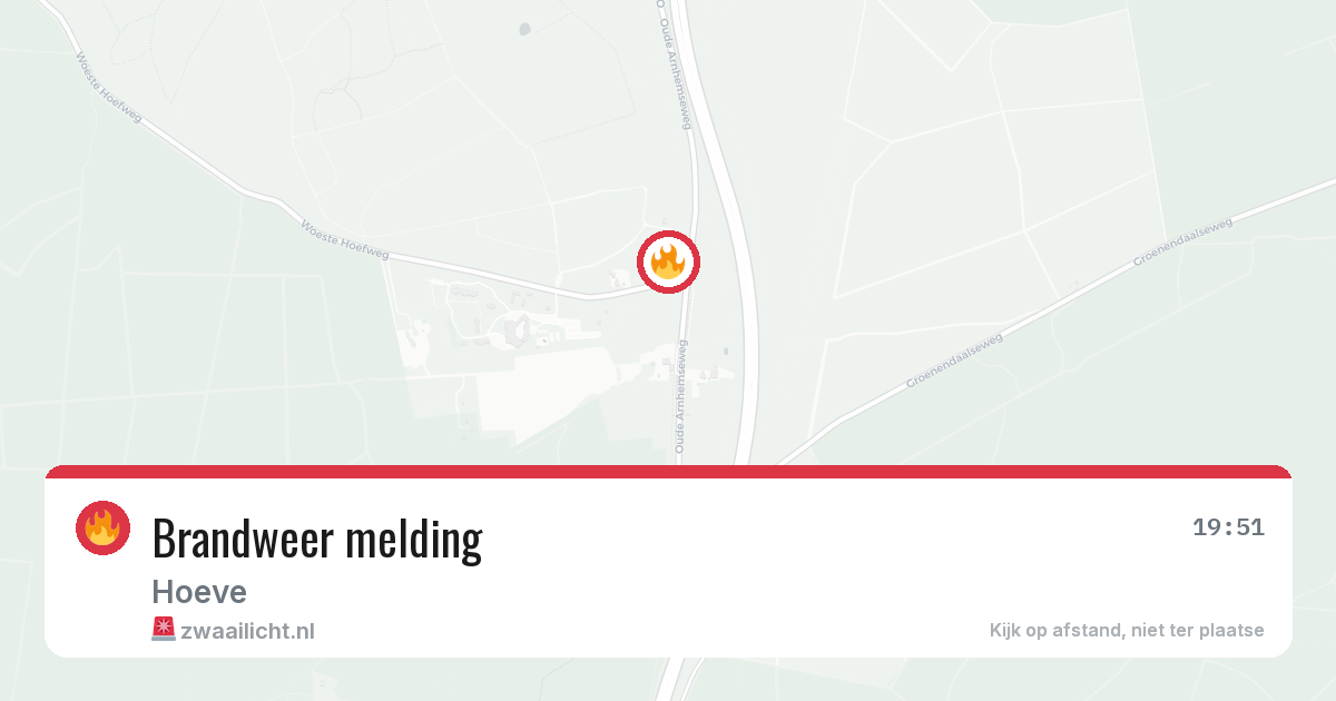 Brandweer melding — 2 jun 2026