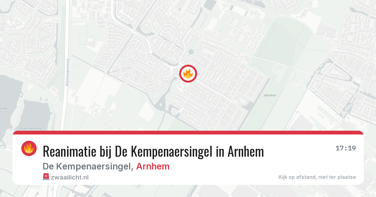 Reanimatie bij De Kempenaersingel in Arnhem — 12 mei 2026