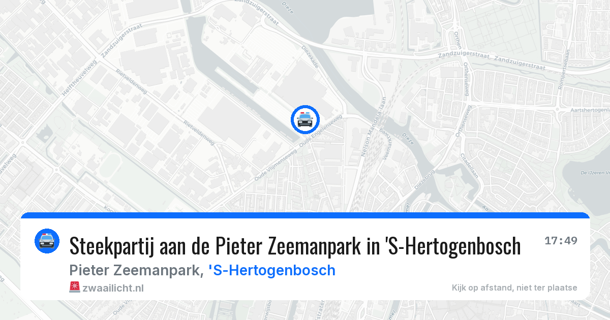 Steekpartij aan de Pieter Zeemanpark in 'S-Hertogenbosch — 27 jan 2026