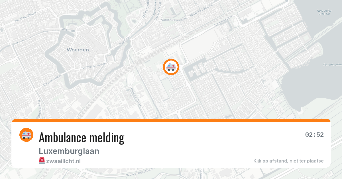 Ambulance melding — 12 feb 2026