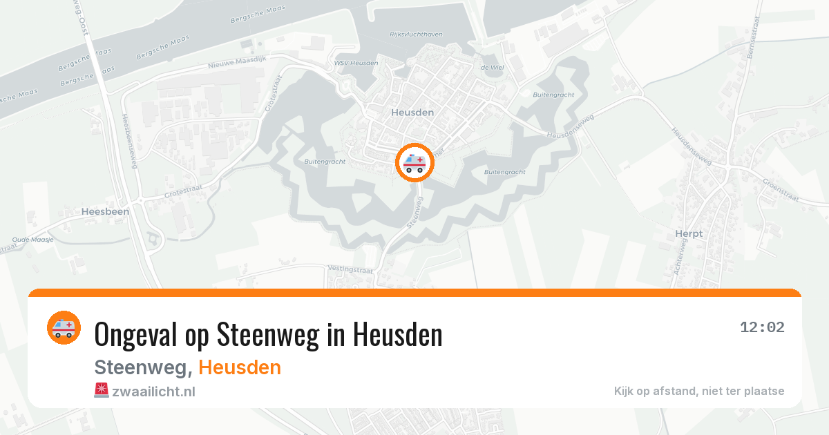 Ongeval op Steenweg in Heusden — 21 mei 2026