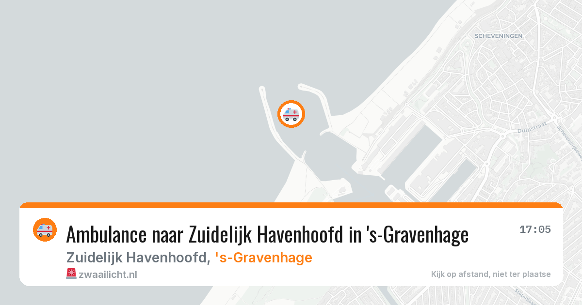 Ambulance naar Zuidelijk Havenhoofd in 's-Gravenhage — 26 jun 2026