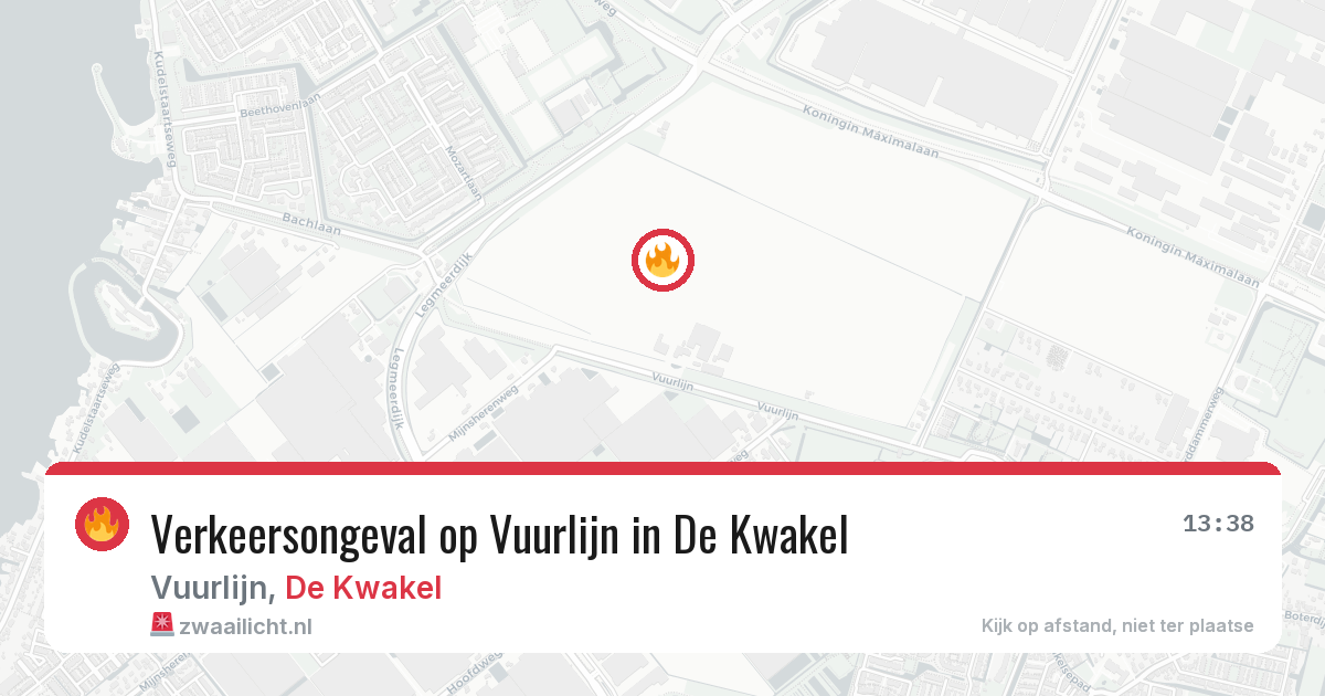 Verkeersongeval op Vuurlijn in De Kwakel — 23 jun 2026