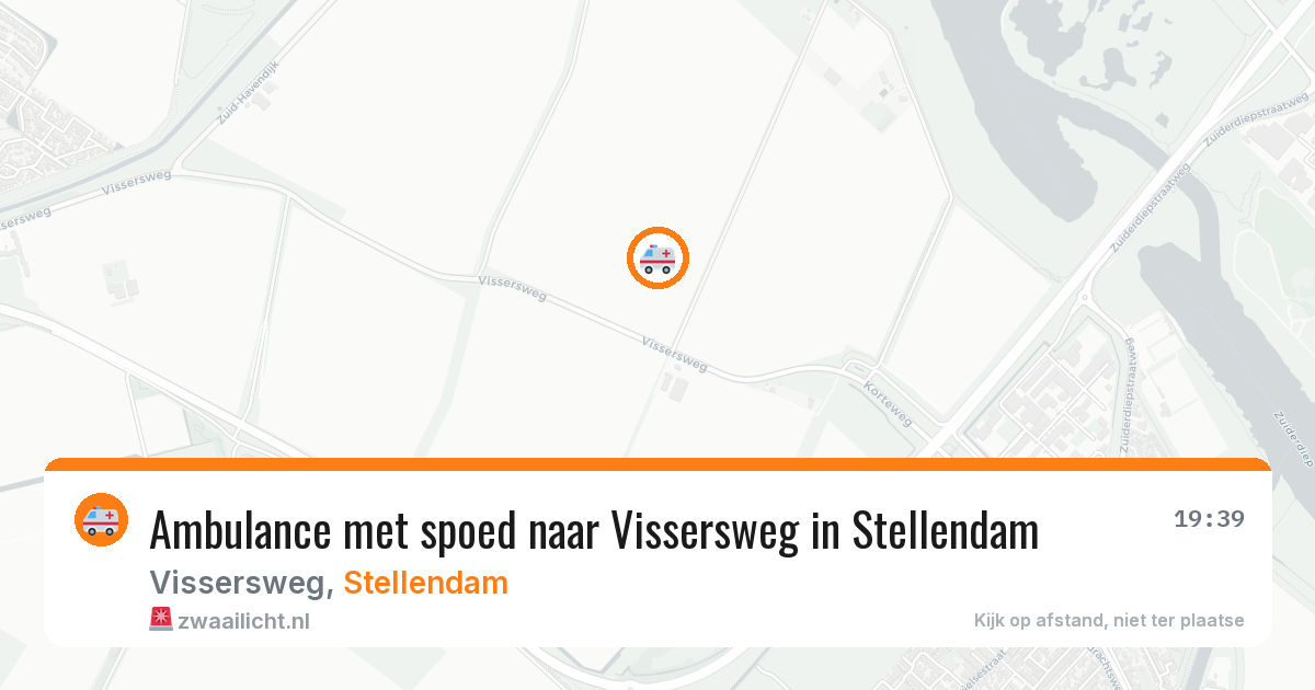 Ambulance met spoed naar Vissersweg in Stellendam — 17 feb 2026