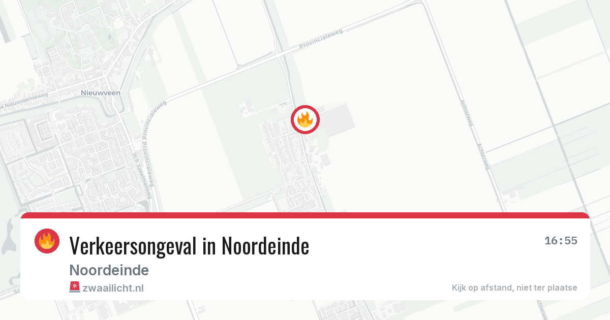 Verkeersongeval in Noordeinde — 23 apr 2026