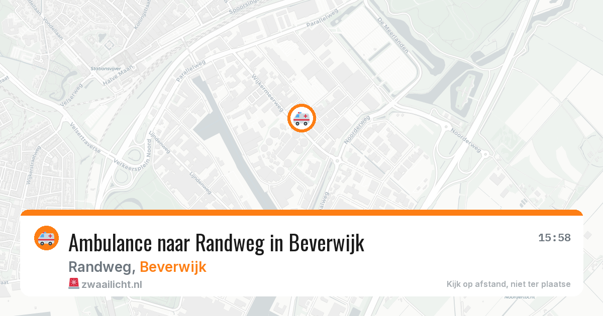 Ambulance naar Randweg in Beverwijk — 4 jul 2026
