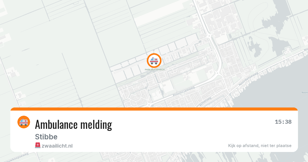 Ambulance melding — 10 feb 2026