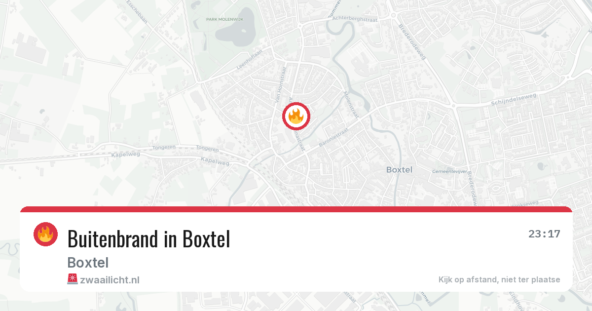 Buitenbrand in Boxtel — 31 mrt 2026