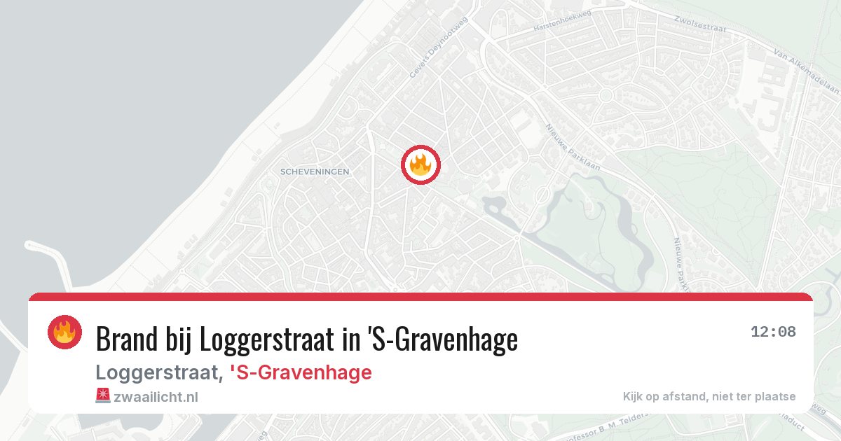Brand bij Loggerstraat in 'S-Gravenhage — 1 jul 2026