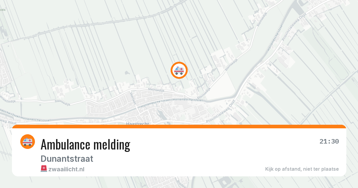 Ambulance melding — 9 jun 2026