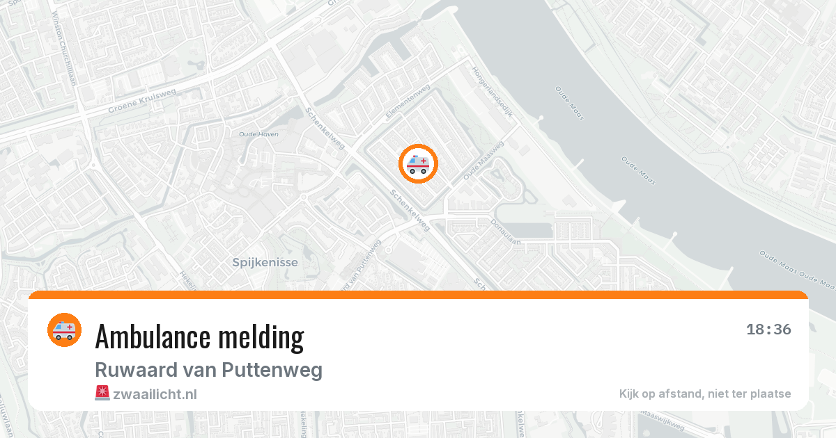 Ambulance melding — 6 mei 2026