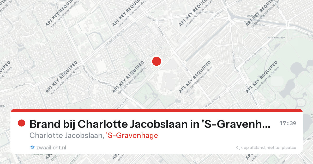 Brand bij Charlotte Jacobslaan in 'S-Gravenhage — 26 aug 2026