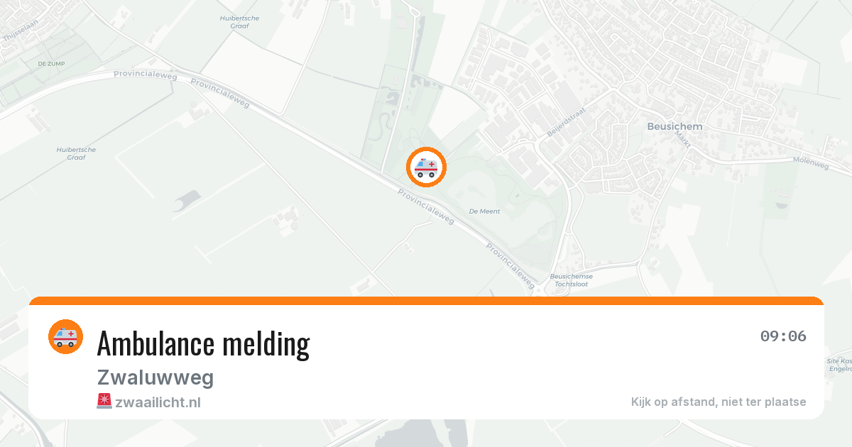 Ambulance melding — 12 feb 2026