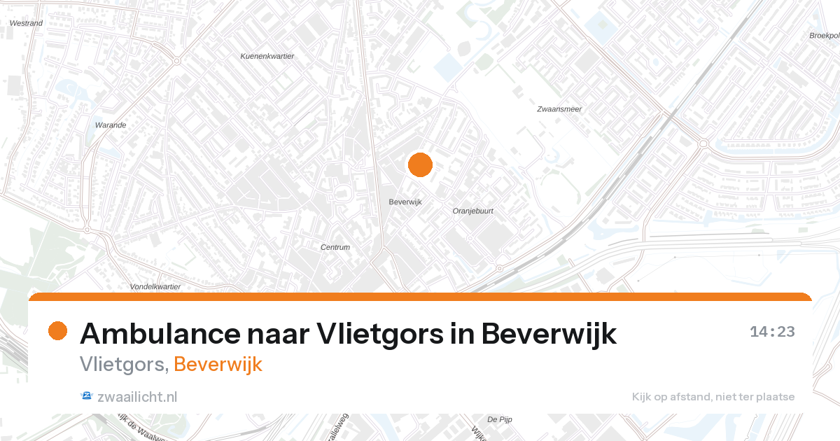 Ambulance naar Vlietgors in Beverwijk — 5 jun 2026