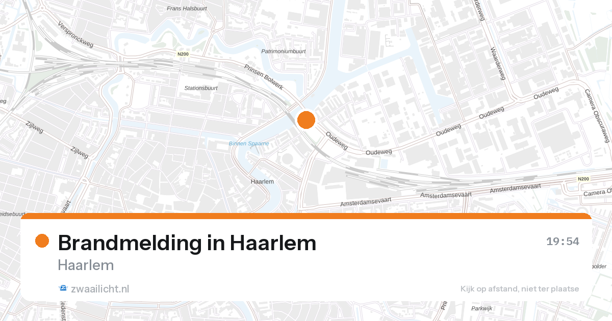 Brandmelding in Haarlem — 27 aug 2026