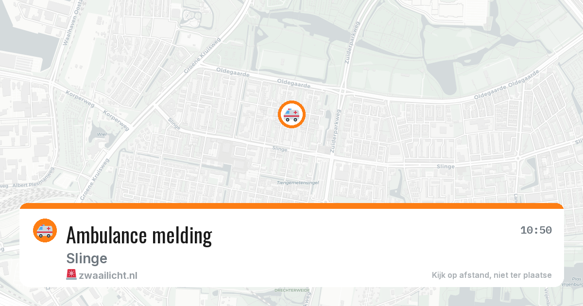 Ambulance melding — 14 jun 2026