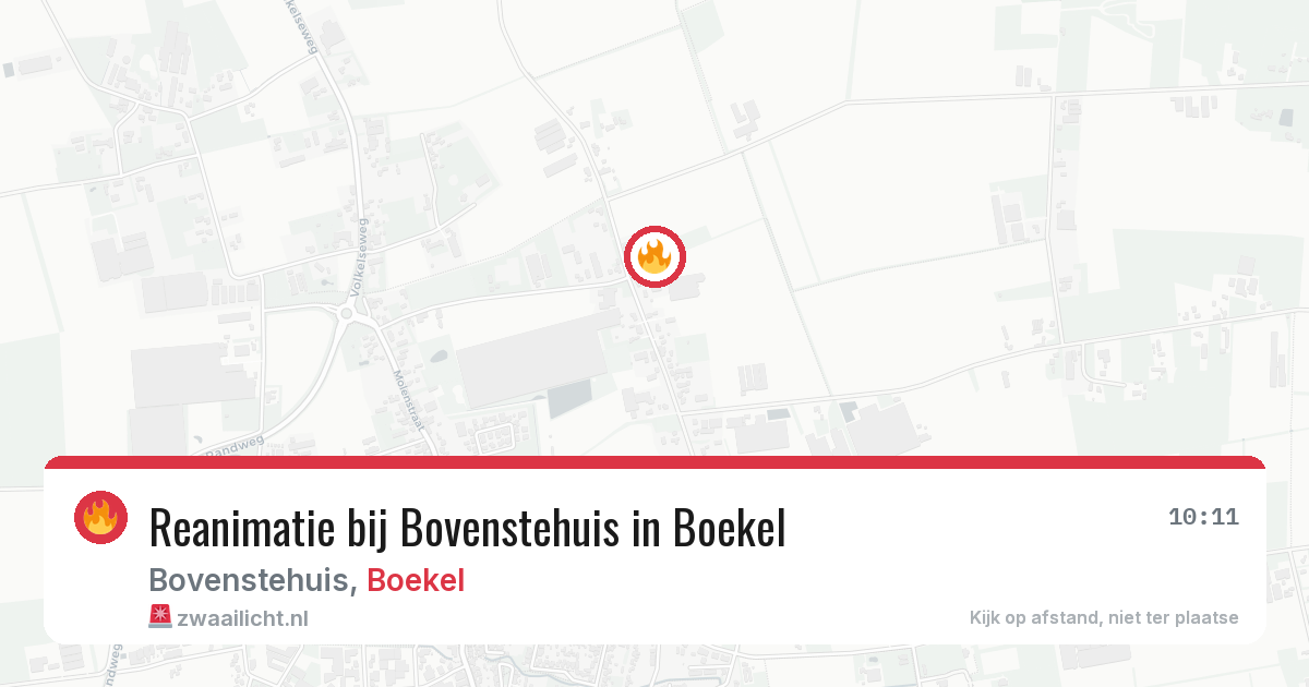 Reanimatie bij Bovenstehuis in Boekel — 26 jan 2026