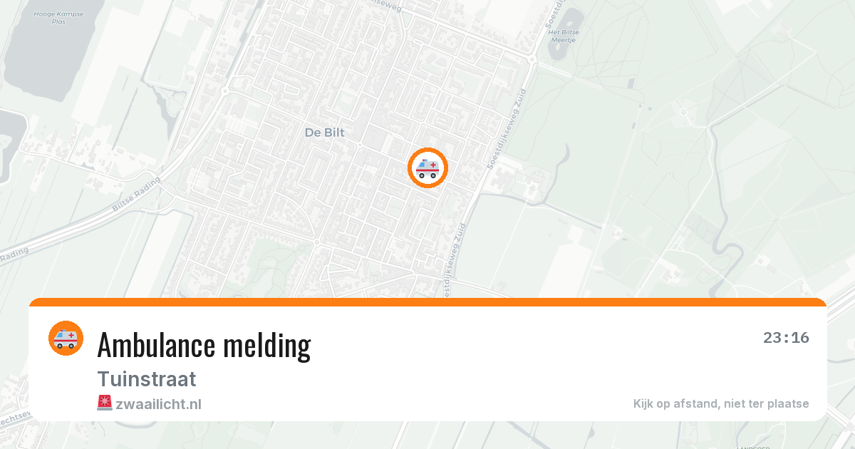 Ambulance melding — 25 jun 2026