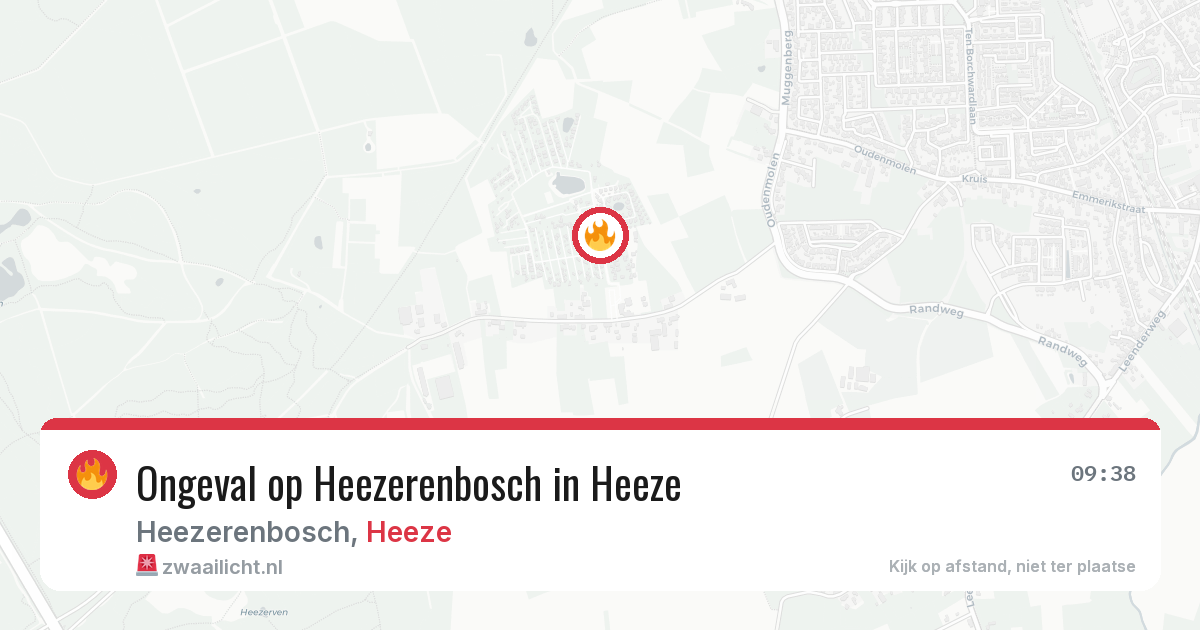 Ongeval op Heezerenbosch in Heeze — 7 mrt 2026