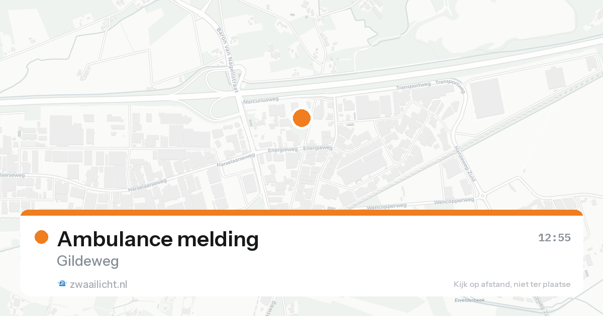 Ambulance melding — 7 mei 2026