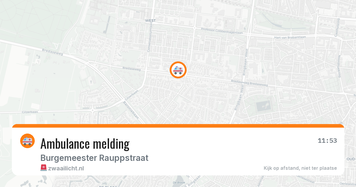Ambulance melding — 18 jun 2026