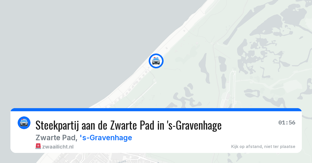 Steekpartij aan de Zwarte Pad in 's-Gravenhage — 2 aug 2026