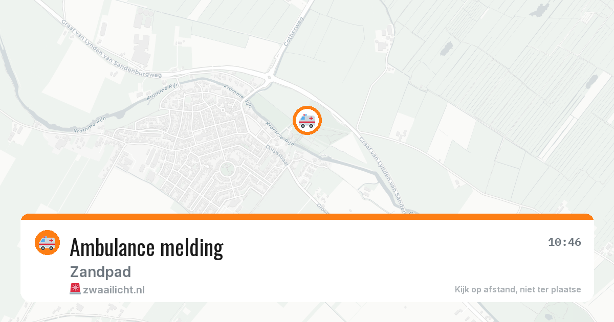 Ambulance melding — 27 jun 2026