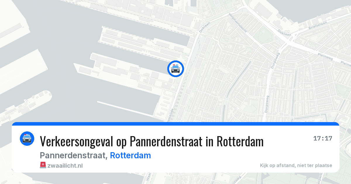 Verkeersongeval op Pannerdenstraat in Rotterdam — 4 jun 2026
