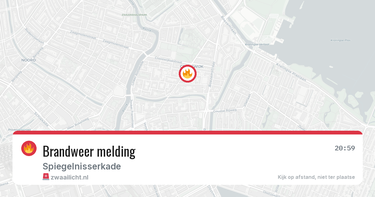 Brandweer melding — 13 jun 2026