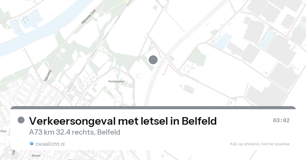 Verkeersongeval met letsel in Belfeld — 27 aug 2026