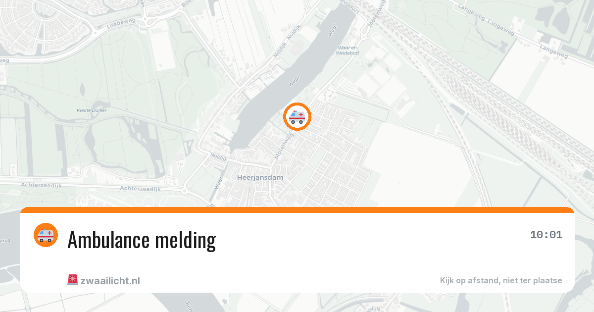 Ambulance melding — 10 jun 2026