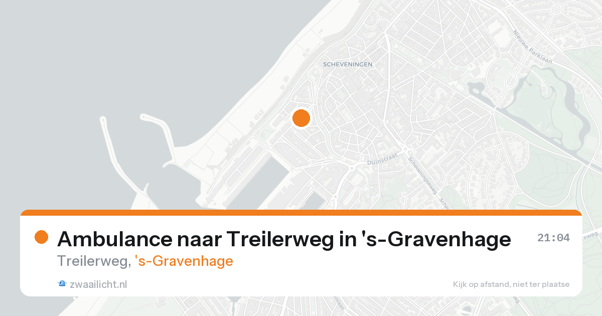 Ambulance naar Treilerweg in 's-Gravenhage — 31 jan 2026