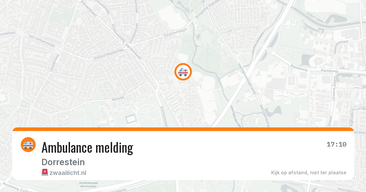 Ambulance melding — 26 jun 2026