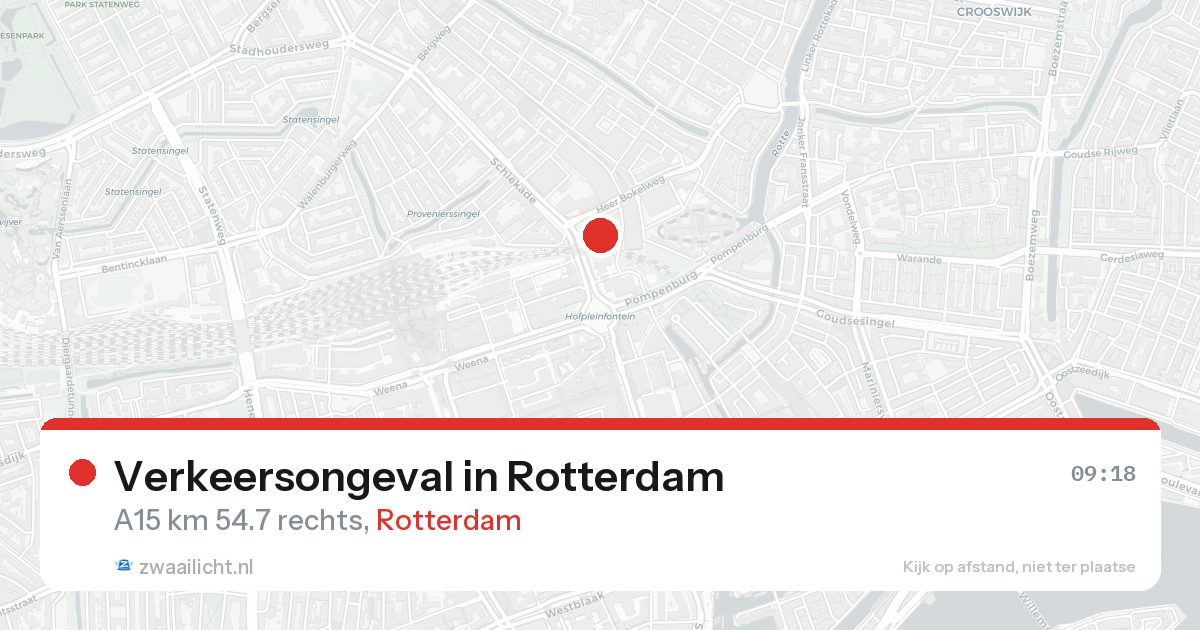 Verkeersongeval in Rotterdam — 31 jan 2026